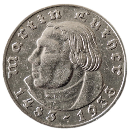 Reich reichsmark 1933 - 2,