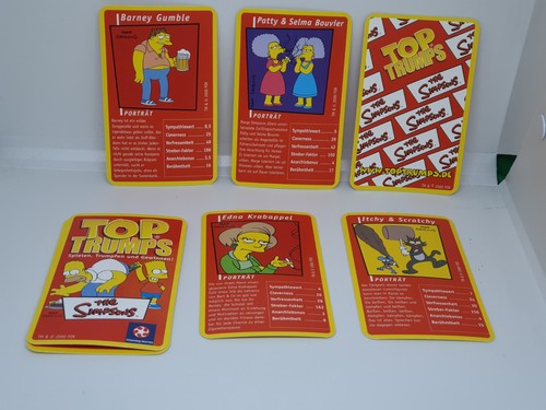 The simpsons top trumps - the,