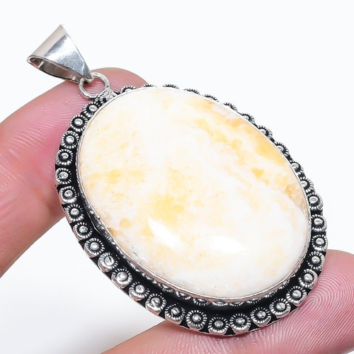 Gelbe spitze achat ovale - gelbe,
