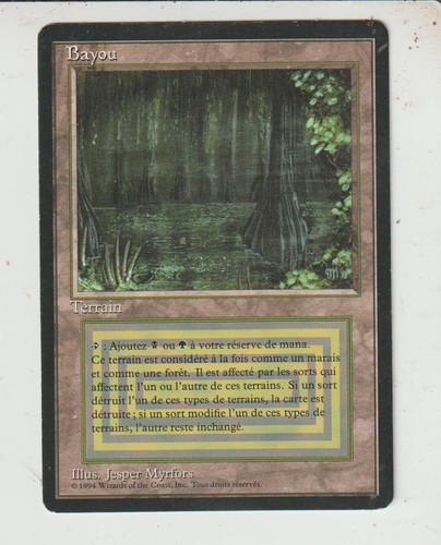 Karte bayou dual - x1,
