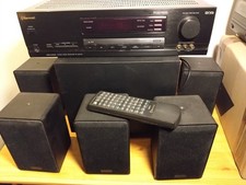 Sherwood RV-4050R   Receiver  inklusiver original Fernbedienung und dem Boxenset