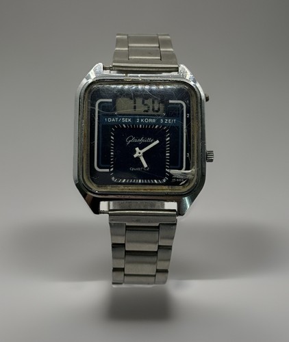 Vintage glashütte dual time - glashütte,