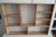 Wandregal Holz Hängeregal  Schweberegal Wand, Wandboard Schmal, Organizer Dekor