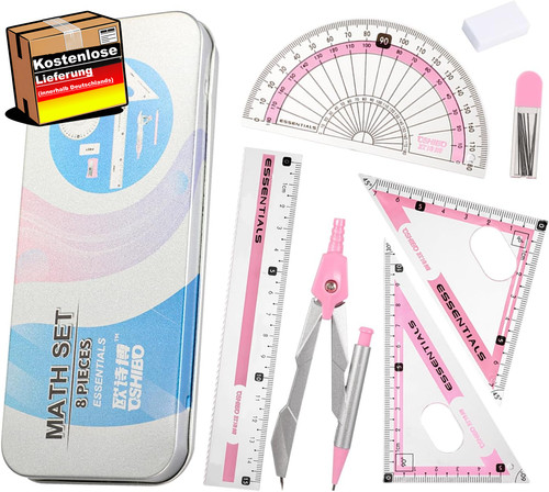 Geometrieset für schule - für, und