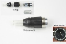 3 poliger Tuchel Stecker für