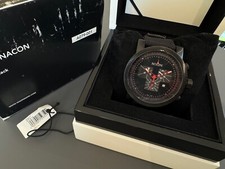 Nixon THE Magnacon, All Black Swiss Made Klassiker !! ELITE !! 5130 51-30 player