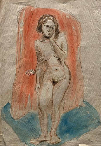 Aquarell expressiv reinhold - aquarell,