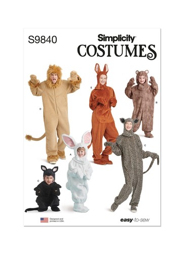 Simplicity 9840 kinder und - kinder,