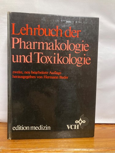 Lehrbuch der pharmakologie - pharmakologie, und