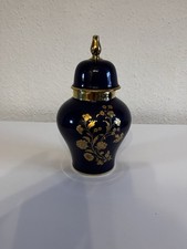 Schöne Deckel Vase von KPM Porzellanmalerei Golddekor