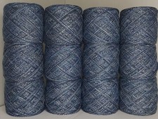 1100g Blau-meliert GARNPAKET