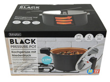 Livington black pressure pot - livington, 6