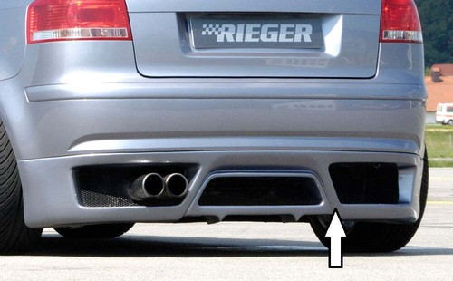 Audi rieger heckansatz - a3, (8p)