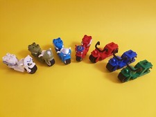 Lego Duplo Motorrad Mofa Rot Blau Grün Polizei Spiderman