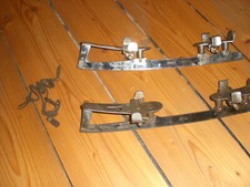 Gloria Blitz Schlittschuhe Gr. 30 antik Rarität Kufen 356 Vintage Eisschuhe Deko