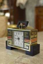 Cartier Chinoise Wecker Art Deco 1990er Paris B 3,9 x T 1,1 x H 3,5 Zoll