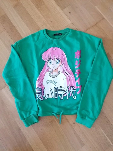 Mädchen sweatshirt grün - sweatshirt,