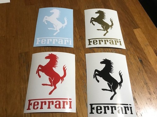 Ferrari sticker aufkleber - sticker,