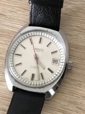 LANCO Swiss 17 Jewels Incabloc Armbanduhr - Handaufzug (läuft) - Vintage