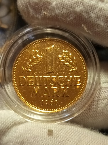 Brd mark 1968 g vergoldet - g,