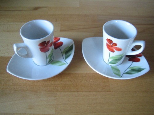 Espressotassen gedecke - 2, espressotassen-gedecke