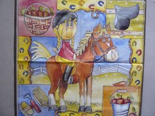 Wunderschöne Servietten - 4 Stück - Pferde Mädchen - Reiten - Vielseidig Verlag