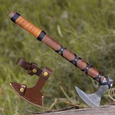 Handgefertigte Wikingeraxt aus