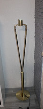 Stehlampe Stehleuchte Lampe Paris 2 Lampenfuß Deckenfluter LED Gold Bodenlampe
