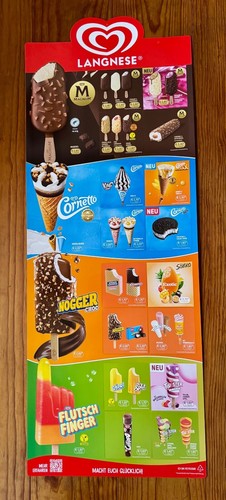 Langnese flexible eiskarte - langnese,