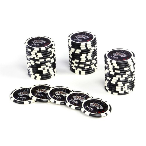 Poker chips wert 100 - 50,