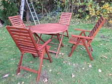 gartenmöbel-set holz gebraucht