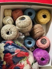 Konvolut Baumwolle Garn fein Stärke