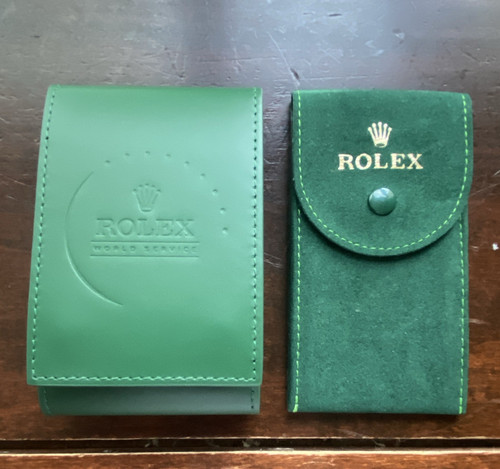 Rolex transporttasche grün - rolex,