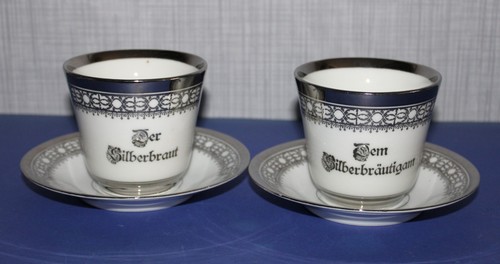 Silberhochzeit tasse - silberhochzeit,