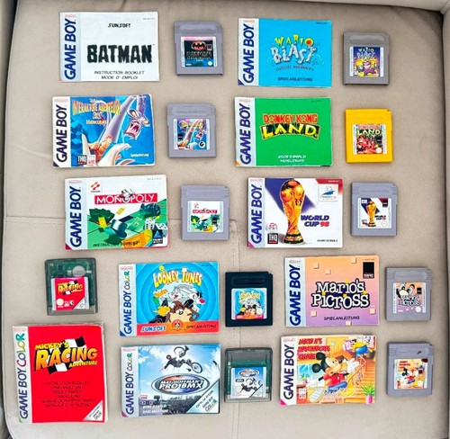 Nintendo game boy color gba - game,