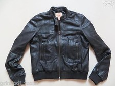 Levi's Jacke Lederjacke, Gr. L, schwarz, Echt Leder ! für Biker-, Rocker Lady !