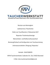TÜV für Tauchflaschen -