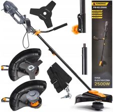 Elektro Rasentrimmer 2500 W Motorsense Freischneider Kantenschneider + Zubehör