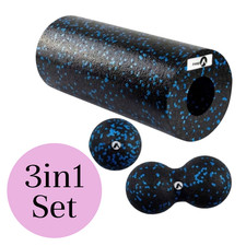3in1 set faszienroller duoball - 3in1,
