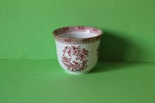 zauberhafter Blumentopf Übertopf Seltmann Weiden Theresia China Rot 13,5 cm