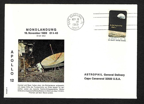 Usa 1969 mondlandung cape - mondlandung,