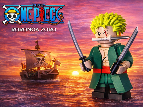 Xxl brick roronoa - zoro*, one