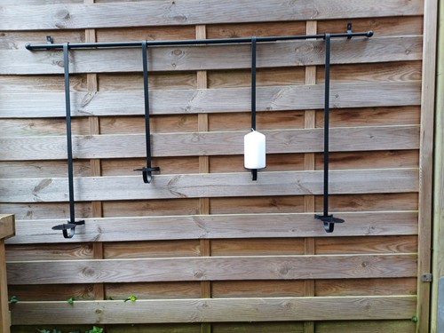 Wanddeko kerzenhalter aus - wanddeko,