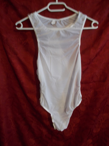 Herren einteiler body weiss - body, in
