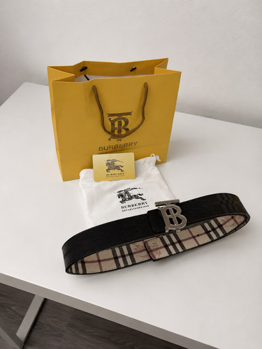 Burberry gürtel schwarz 105 - burberry,