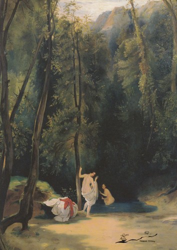 Postkarte carl blechen - blechen,
