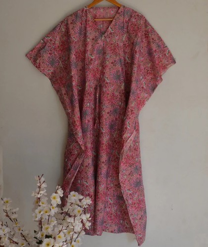 Indisch rosa kimono kaftan - rosa,
