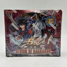Yugioh Storm Of Ragnarok 1st Edition Booster Kiste Fabrik Verpackt Siehe Bilder