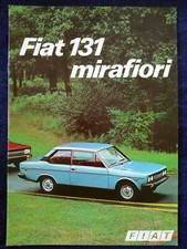 Fiat 131 mirafiori prospekt - fiat,