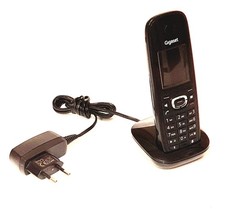 DECT Telefon Gigaset C59H Mobilteil Ladeschale kompat m Fritzbox Seniorentelefon
